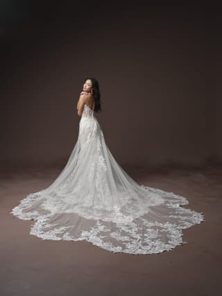 Maggie Sottero fit and flare wedding dress “Estelle” at Bridal by Brittany Ann, Cleveleys