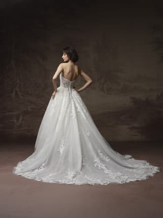 Maggie Sottero ballgown wedding dress “Lyra” at Bridal by Brittany Ann, Cleveleys — fabric detail