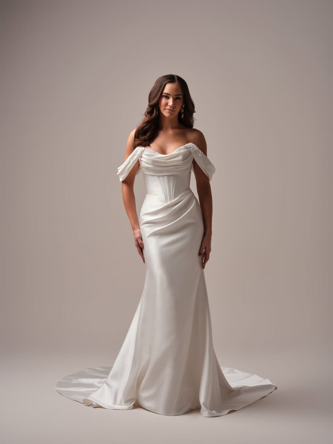 Maggie Sottero fit and flare wedding dress “Melissa” at Bridal by Brittany Ann, Cleveleys