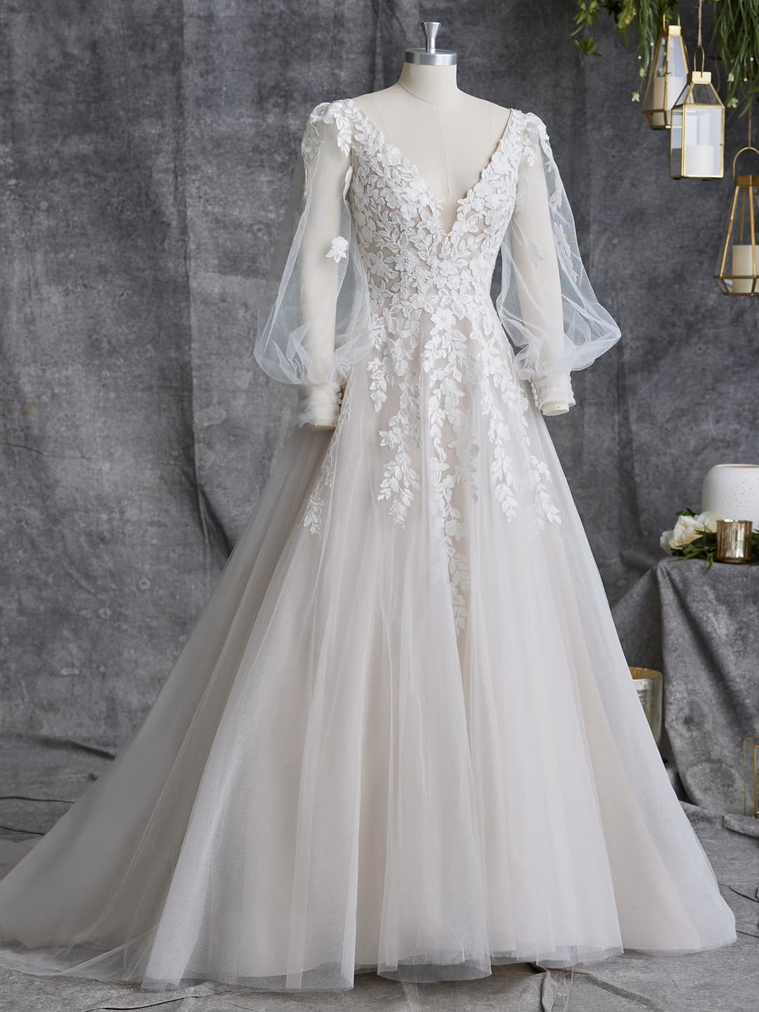 Rebecca Ingram a-line wedding dress “Alexandria” at Bridal by Brittany Ann, Cleveleys