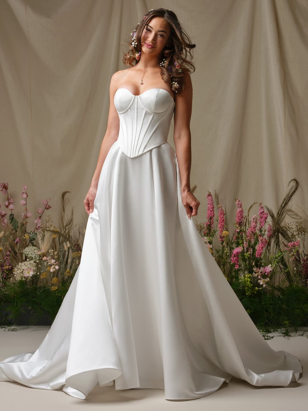 Rebecca Ingram a-line wedding dress “Alexia” at Bridal by Brittany Ann, Cleveleys