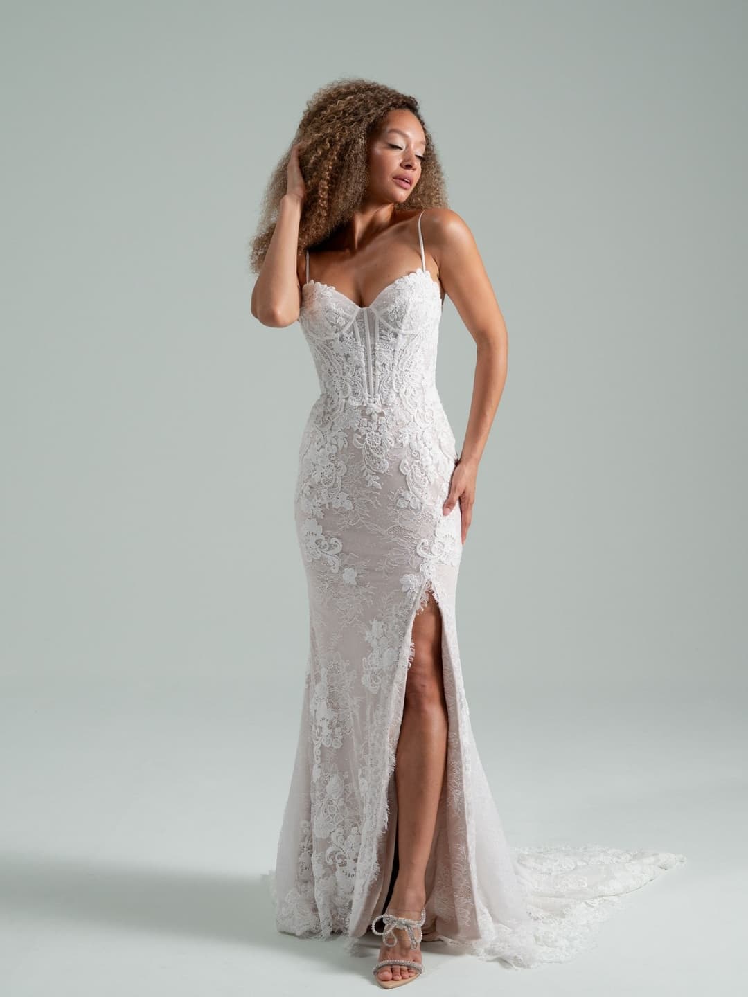 Hayley Paige fitted wedding dress “Becoming Jane” at Bridal by Brittany Ann, Cleveleys