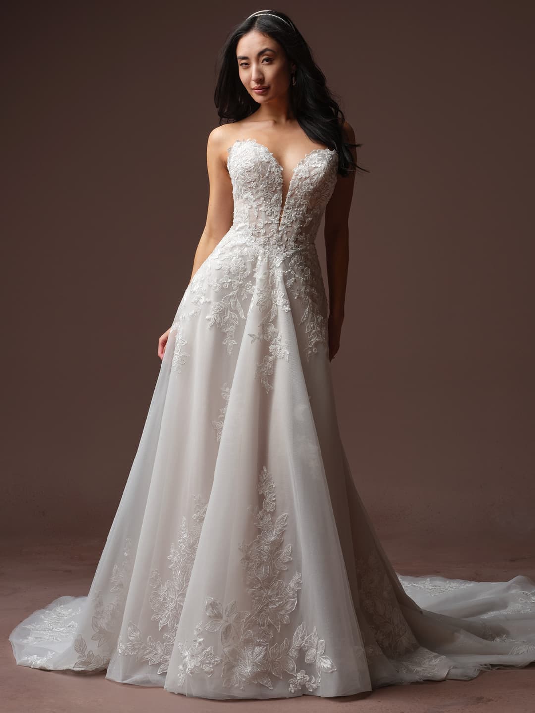 Rebecca Ingram a-line wedding dress “Bernadine” at Bridal by Brittany Ann, Cleveleys