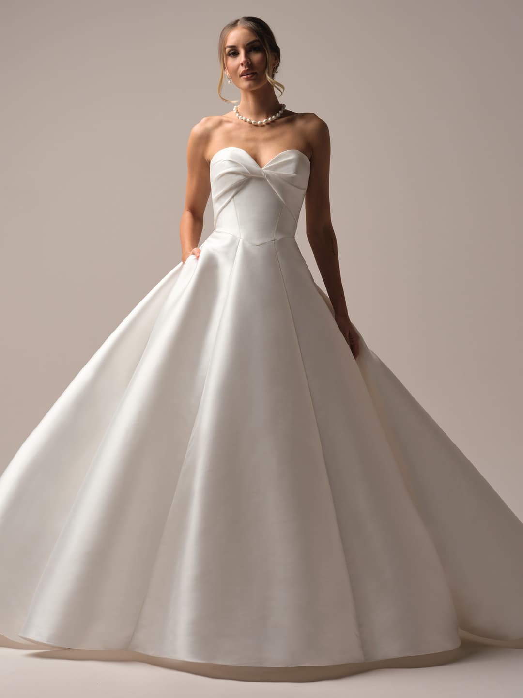 Rebecca Ingram a-line wedding dress “Brooke” at Bridal by Brittany Ann, Cleveleys