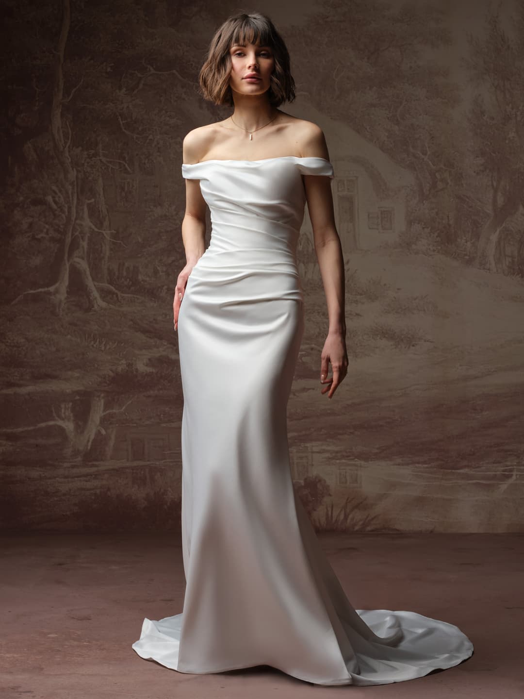 Rebecca Ingram fit and flare wedding dress “Clementine” at Bridal by Brittany Ann, Cleveleys