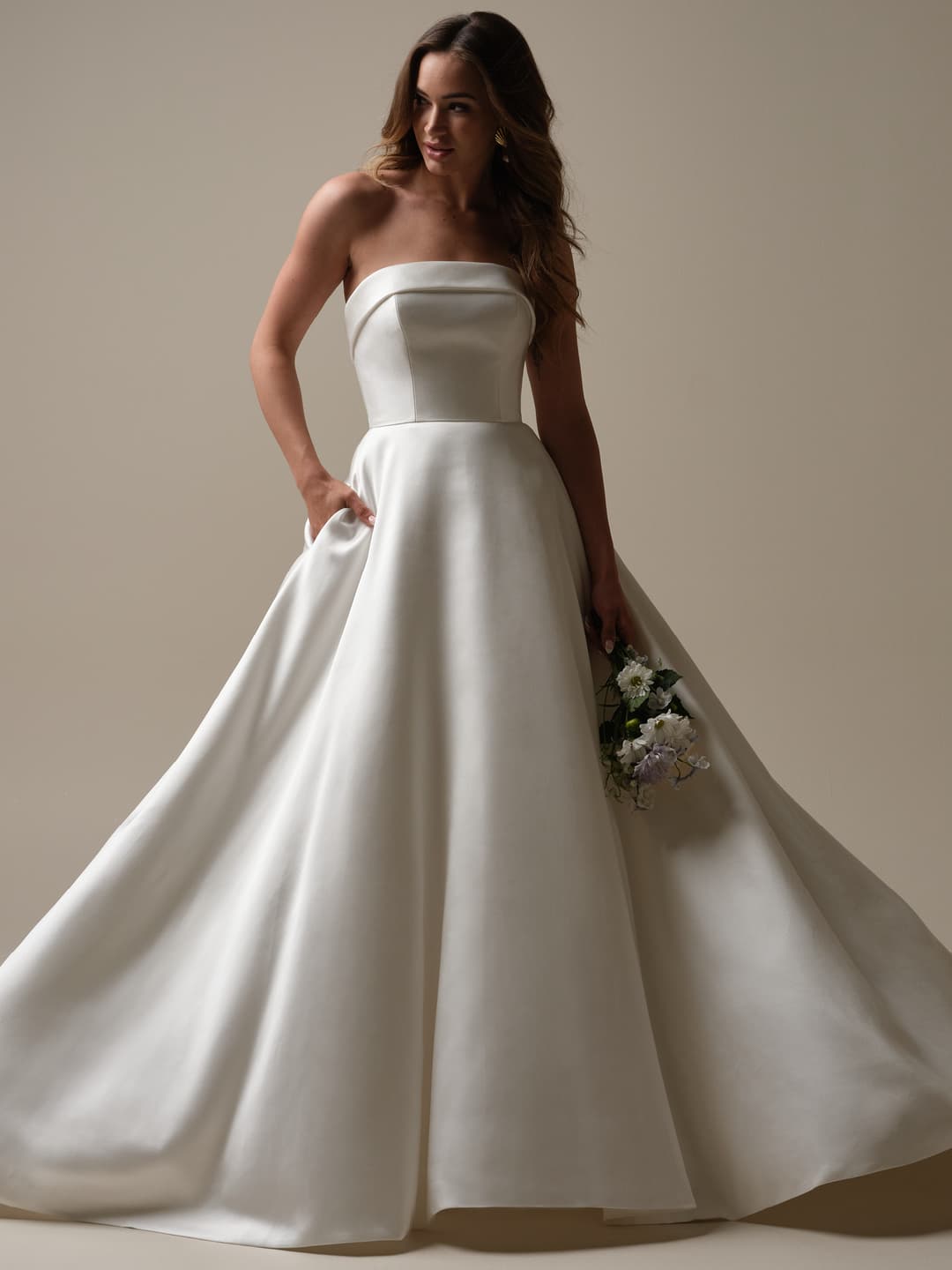 Rebecca Ingram ballgown wedding dress “Elizabeth Marie” at Bridal by Brittany Ann, Cleveleys