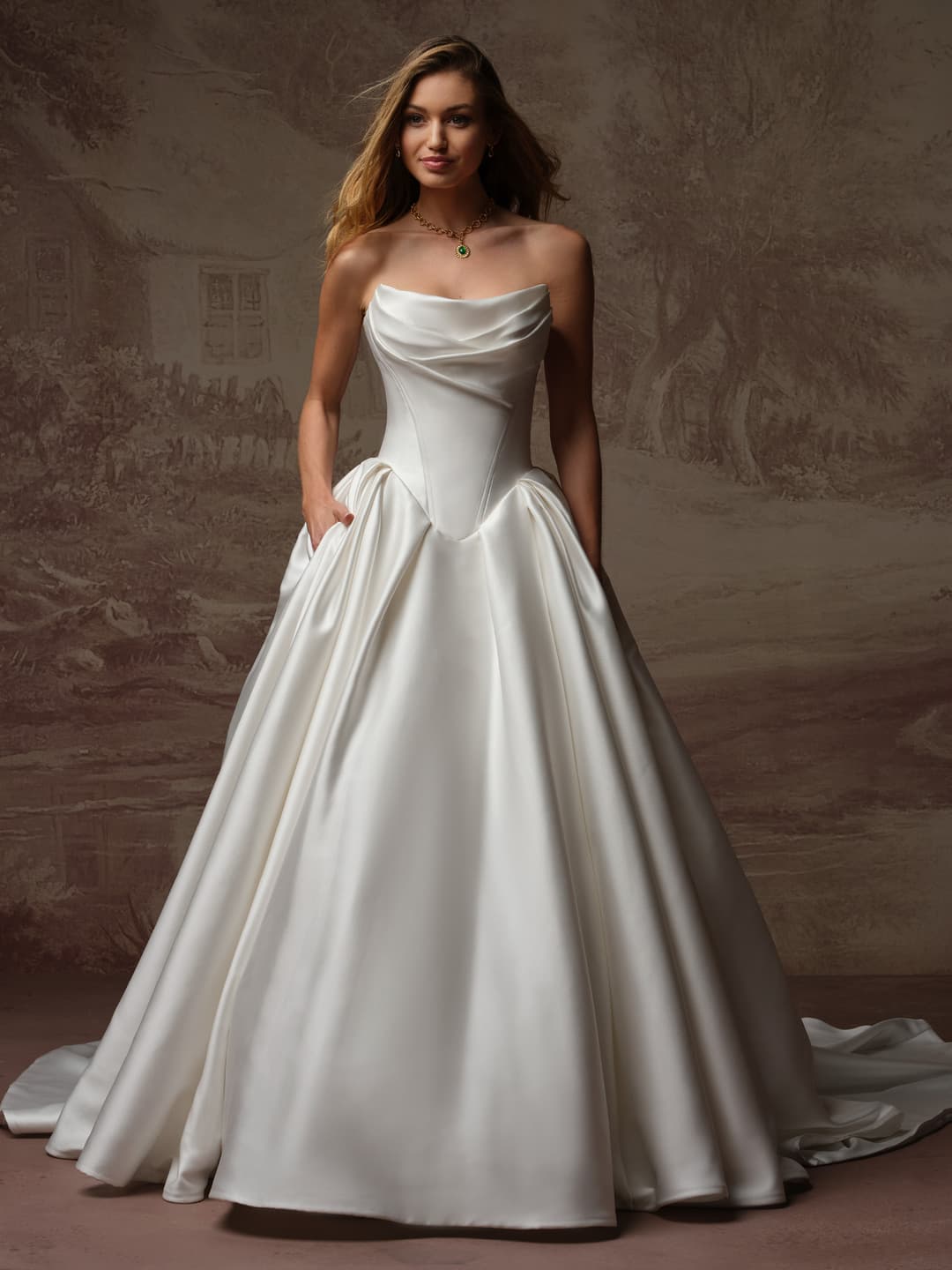 Maggie Sottero ballgown wedding dress “Fiorita” at Bridal by Brittany Ann, Cleveleys