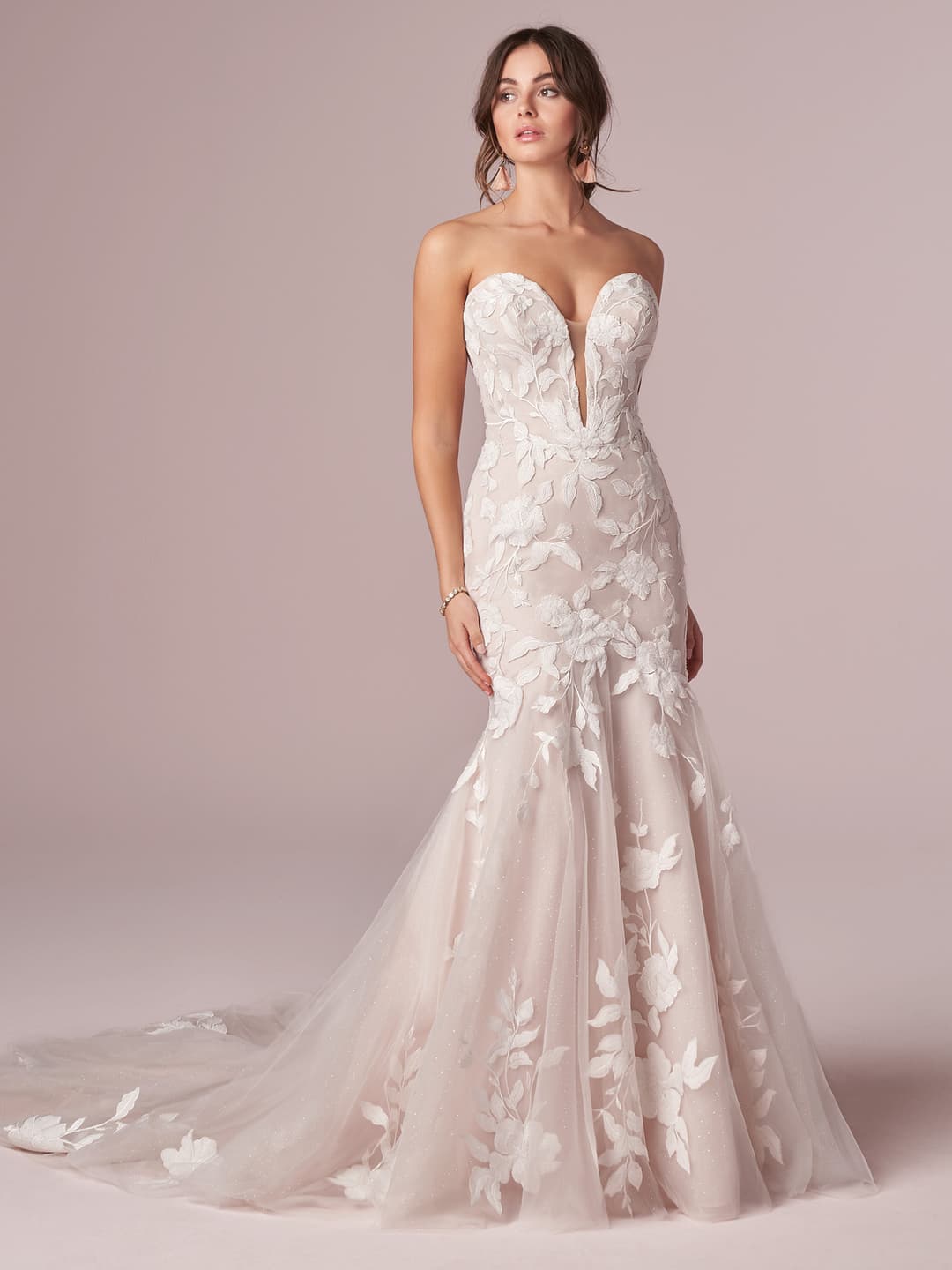 Rebecca Ingram fit and flare wedding dress “Hattie” at Bridal by Brittany Ann, Cleveleys