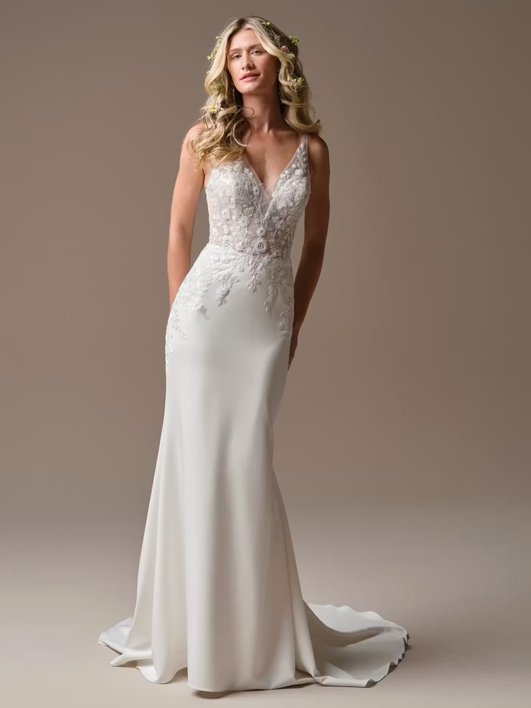 Rebecca Ingram a-line wedding dress “Holly” at Bridal by Brittany Ann, Cleveleys