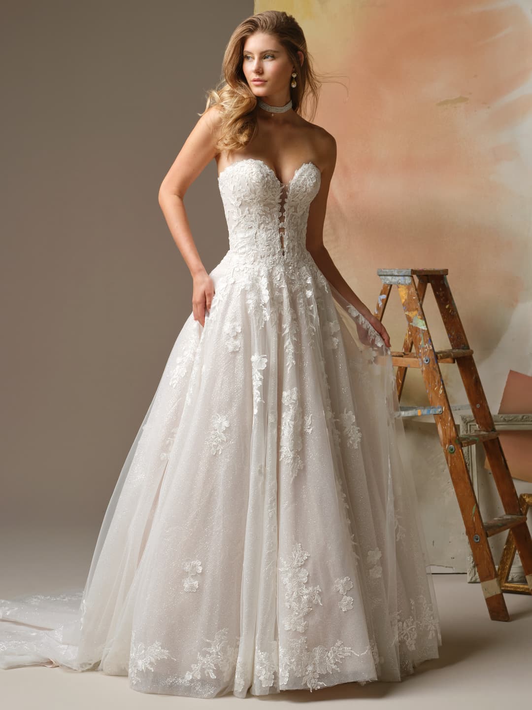 Maggie Sottero ballgown wedding dress “Jennifer” at Bridal by Brittany Ann, Cleveleys