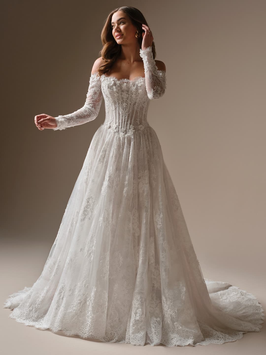 Maggie Sottero a-line wedding dress “Kitaro” at Bridal by Brittany Ann, Cleveleys