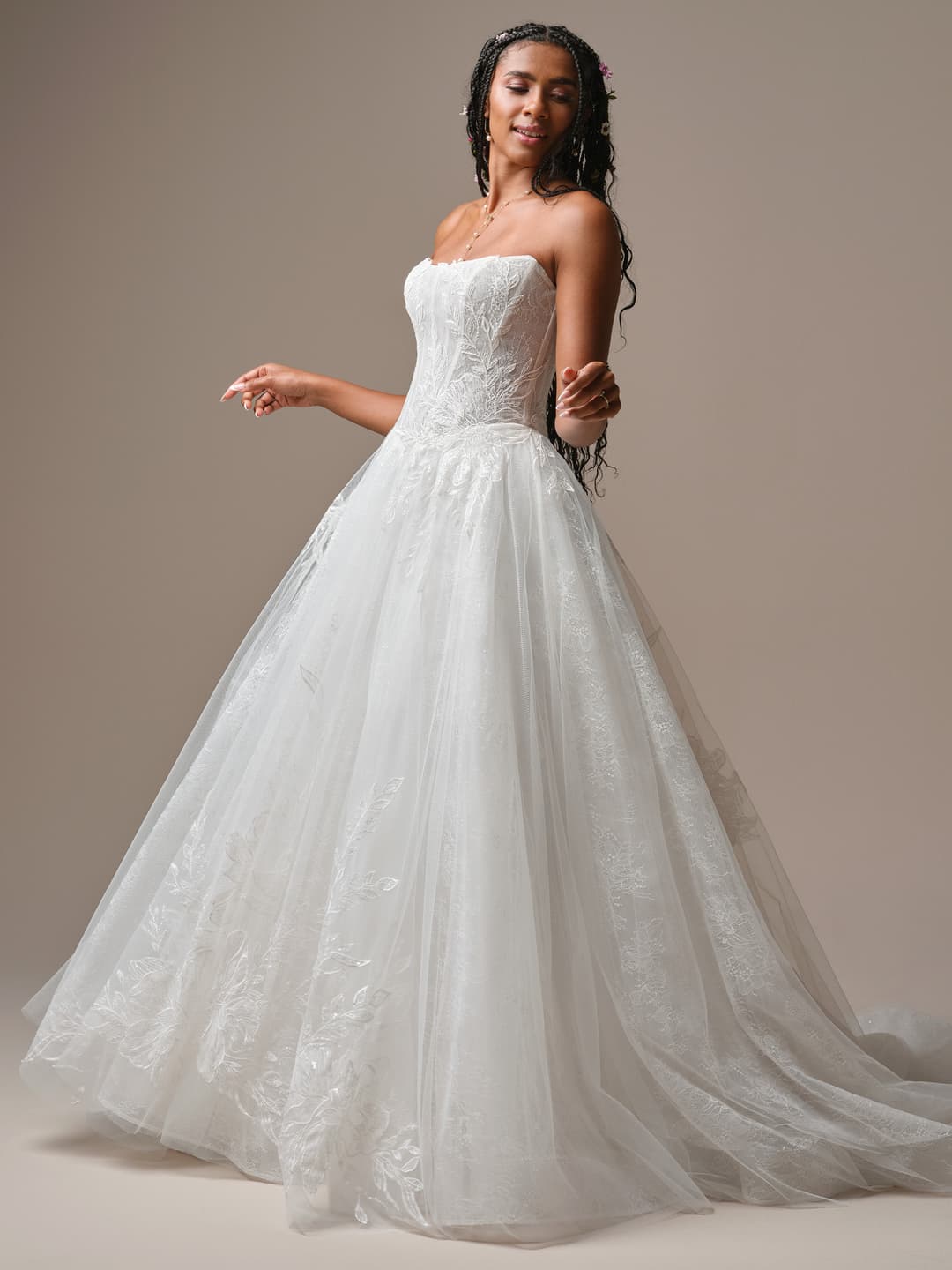 Rebecca Ingram a-line wedding dress “Lisa” at Bridal by Brittany Ann, Cleveleys