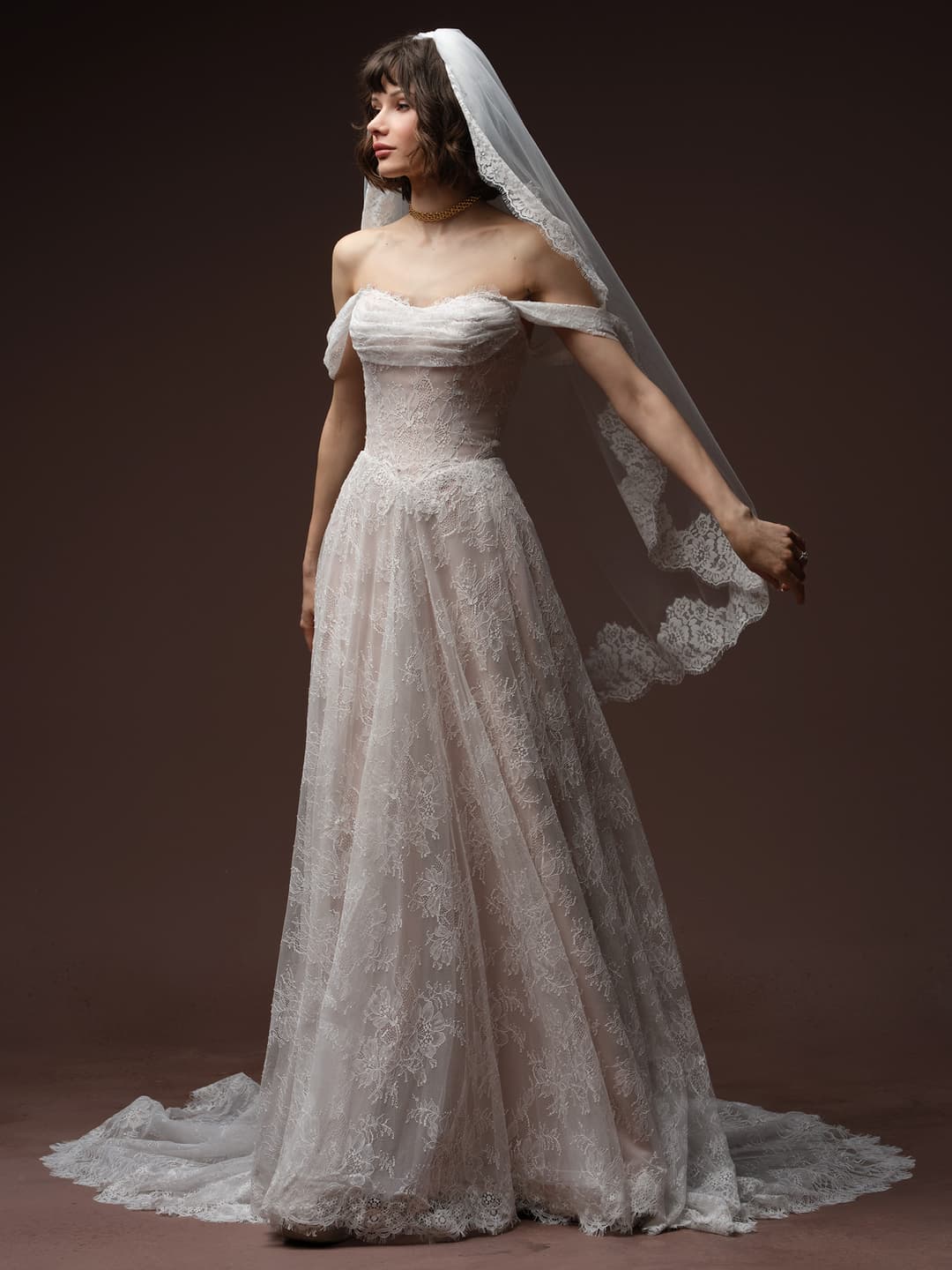 Maggie Sottero a-line wedding dress “Maelle” at Bridal by Brittany Ann, Cleveleys