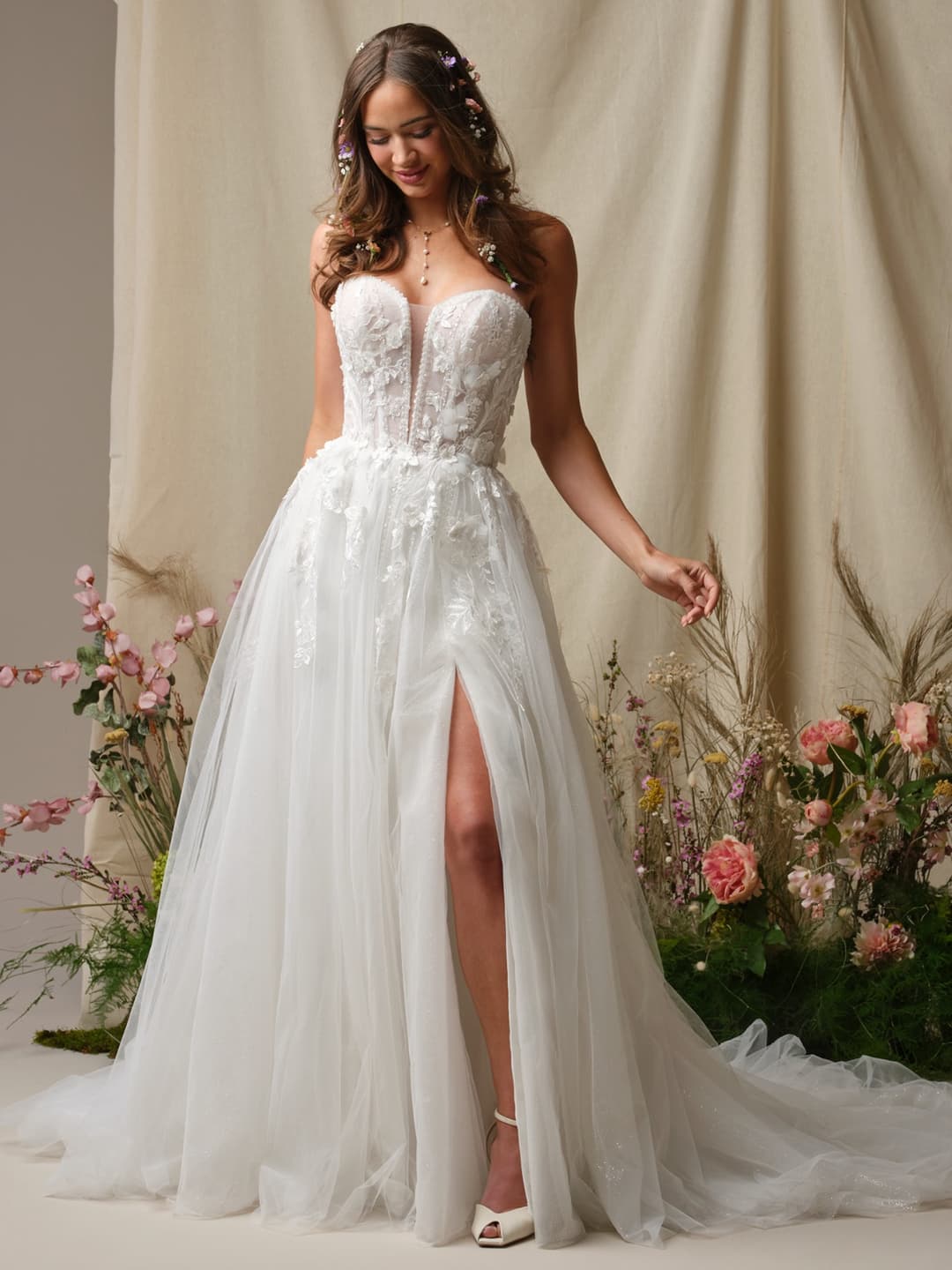 Rebecca Ingram a-line wedding dress “Nora” at Bridal by Brittany Ann, Cleveleys