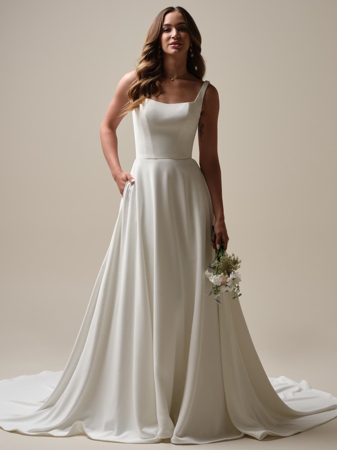Rebecca Ingram a-line wedding dress “Olivianna Marie” at Bridal by Brittany Ann, Cleveleys