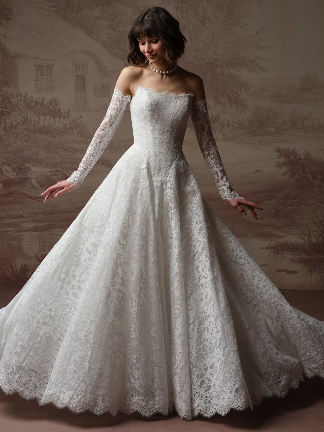 Maggie Sottero ballgown wedding dress “Serena” at Bridal by Brittany Ann, Cleveleys