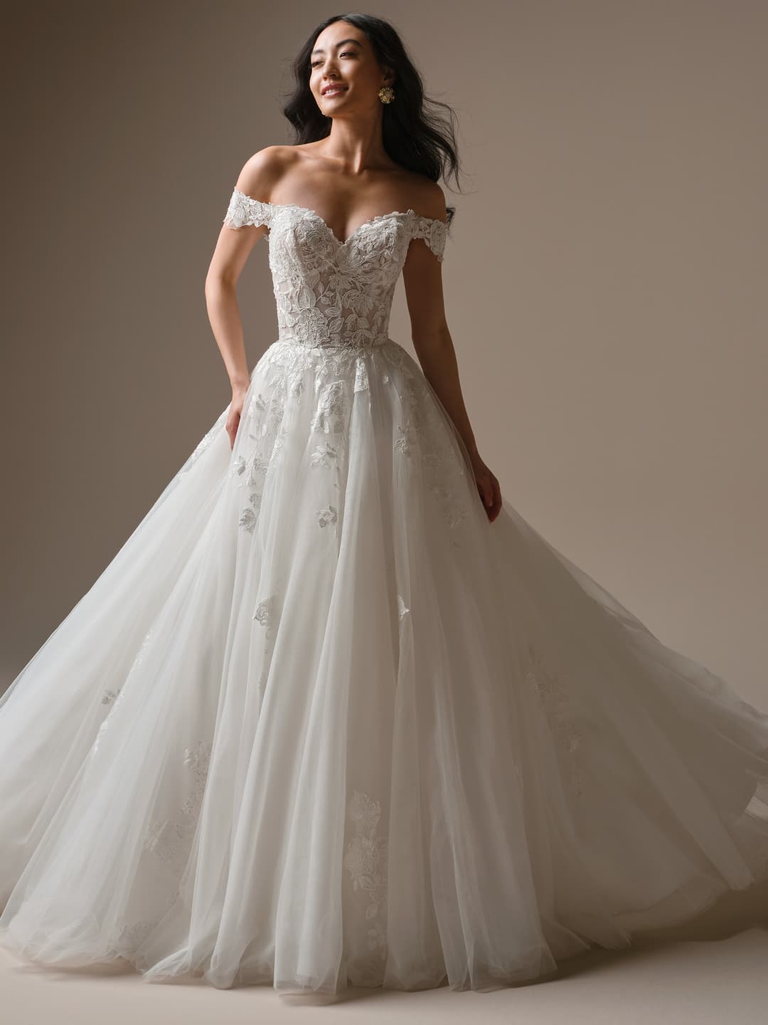 Maggie Sottero ballgown wedding dress “Verina” at Bridal by Brittany Ann, Cleveleys