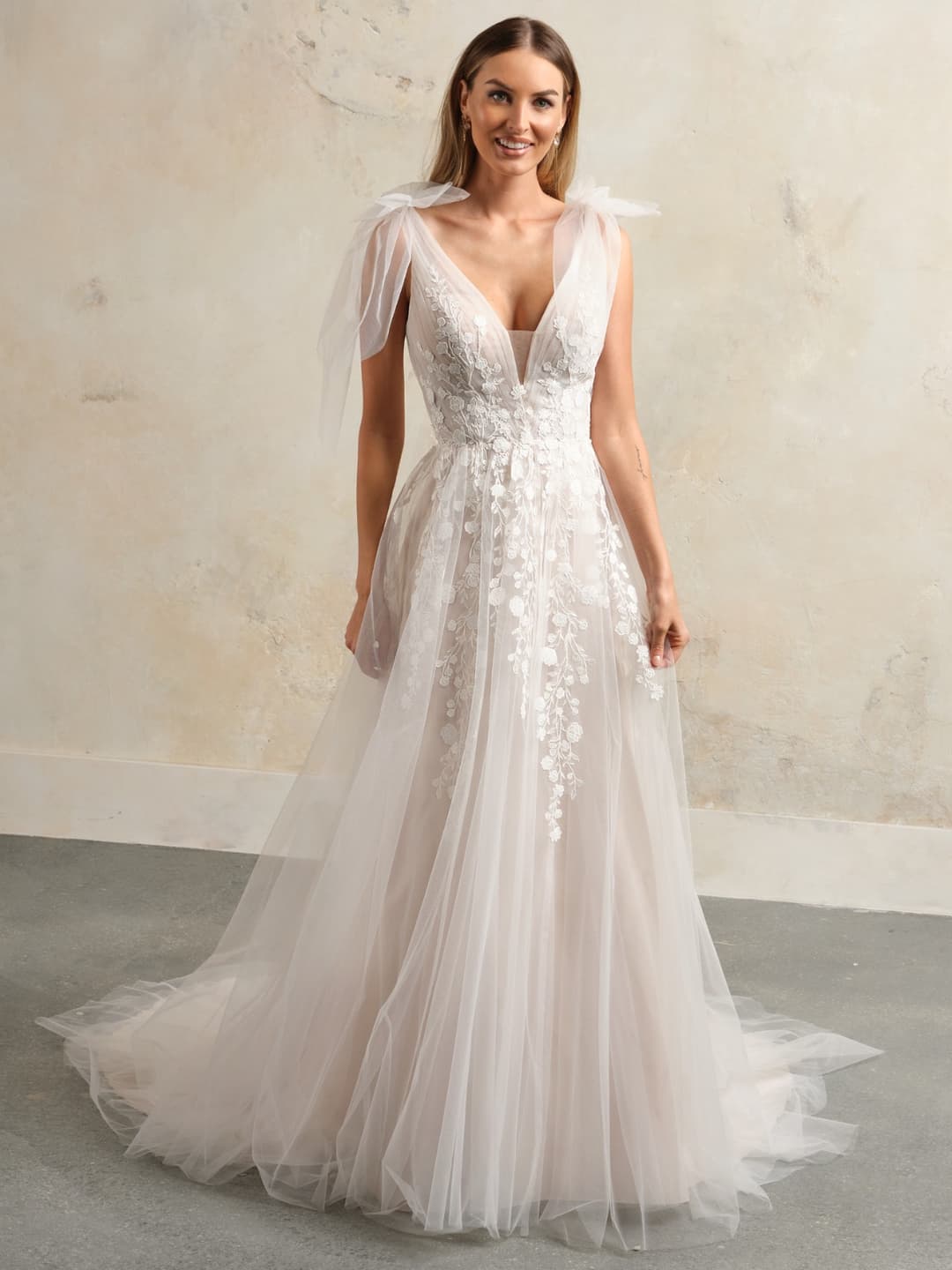 Rebecca Ingram a-line wedding dress “Zinnia” at Bridal by Brittany Ann, Cleveleys
