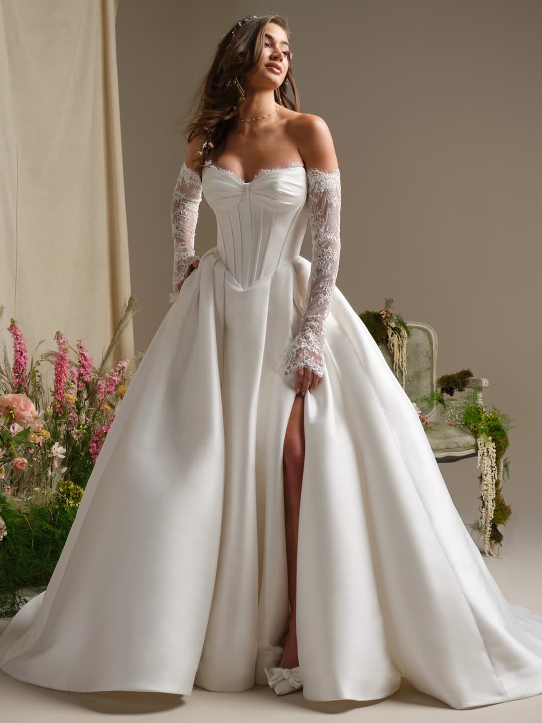 Rebecca Ingram a-line wedding dress “Zorina” at Bridal by Brittany Ann, Cleveleys